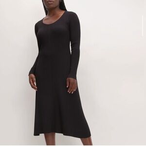 Everlane The Ribbed Scoopneck Dress